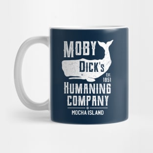 Moby Dick Humaning Company - Anti Whaling T-Shirt Mug